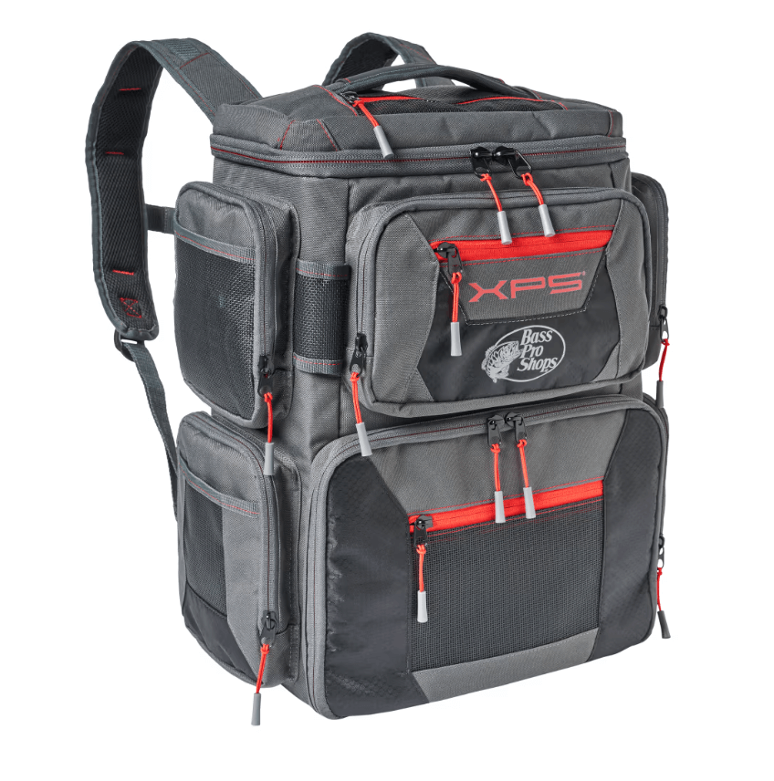 backpack fishing with kids